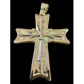 Croce Pettorale Spirito Santo - Argento 925 - Dorato