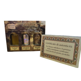 Kit Terra Santa: Acqua, olio e incenso