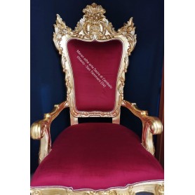 Sedia Presidenziale "Baroccata"