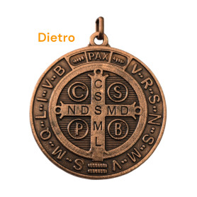 Medaglia San Benedetto (Gigante) cm 5,5 RAMATA