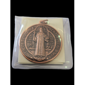 Medaglia San Benedetto (Gigante) cm 5,5 RAMATA