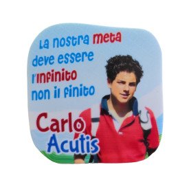 Calamita Carlo Acutis - Kit 100 pz - 10 Frasi