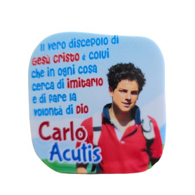 Calamita Carlo Acutis - Kit 100 pz - 10 Frasi