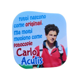 Calamita Carlo Acutis - Kit 100 pz - 10 Frasi