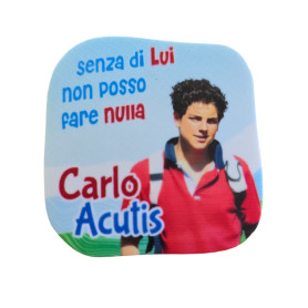 Calamita Carlo Acutis - Kit 100 pz - 10 Frasi