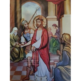 Via Crucis su Tela