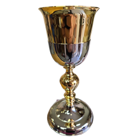Calice e Pisside mod. Malta bicolore (SET)