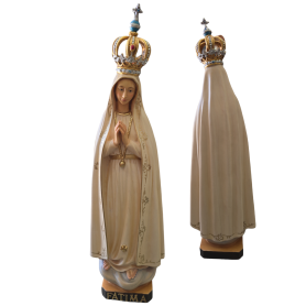 Madonna di Fatima in Legno cm 40