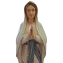 Madonna di Lourdes - scultura in legno - cm 35