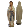 Madonna di Lourdes - scultura in legno - cm 35