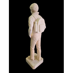 Carlo Acutis cm 70 (scultura in legno) colore naturale del legno