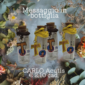 Carlo Acutis - Messaggio in bottiglia 1pz