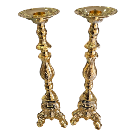 Candelieri cm 60 mod. Roccoco' (Coppia 2 pezzi)