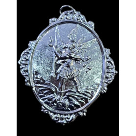 Medaglione San Michele cm 14x12