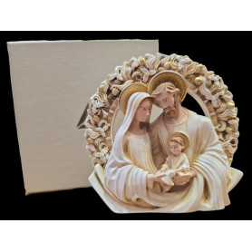 Natività mod. Ghirlanda cm 8x8 (colorata)