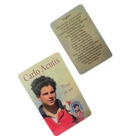 CARD Tascabile Carlo Acutis - 1 pz
