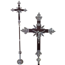 Croce Astile 4 Angeli e legno