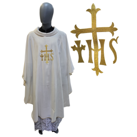 Casula mod. Croce Regale - JHS