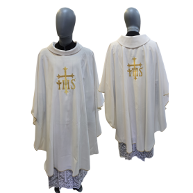Casula mod. Croce Regale - JHS