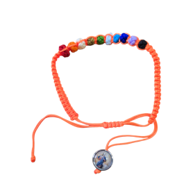 Bracciale Madonna che scioglie i nodi con libretto