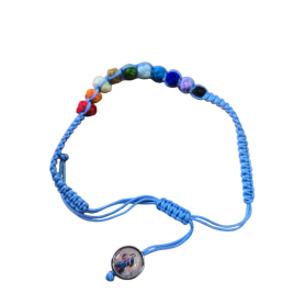 Bracciale Madonna che scioglie i nodi con libretto