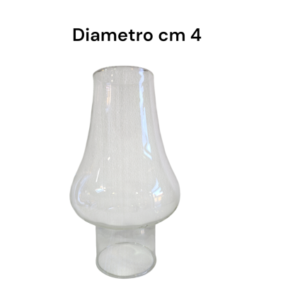 Parafiamma in vetro diametro cm 4