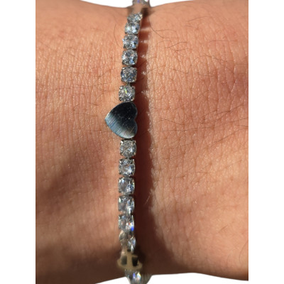 Bracciale Tennis: Fede, Speranza e Carità.