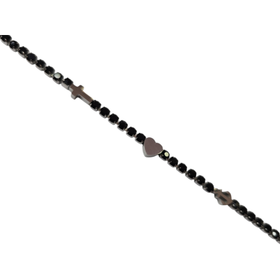 Bracciale Tennis: Fede, Speranza e Carità.