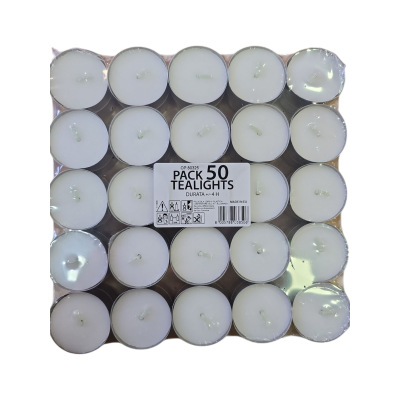 CANDELE - TEALIGHTS CONF. 50 PZ