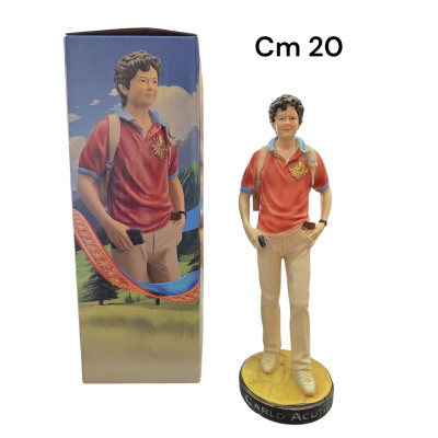 Carlo Acutis - Statua in resina cm 20