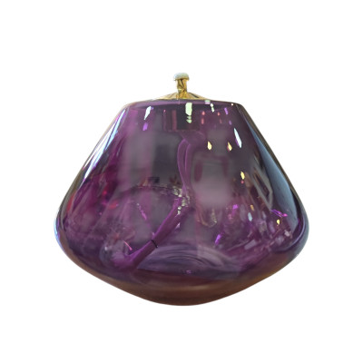 Lampada in vetro viola - cod. 1490 . ml 250