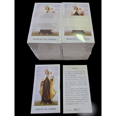 Immagini Madonna del Carmine / Monte Carmelo conf. 1000 pz