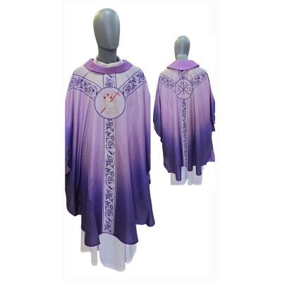 Casula in carbonio mod. Avellino col. viola