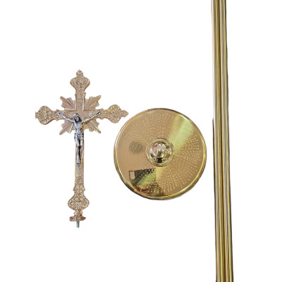 Croce astile barocco art. 2530