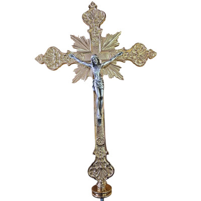 Croce astile barocco art. 2530