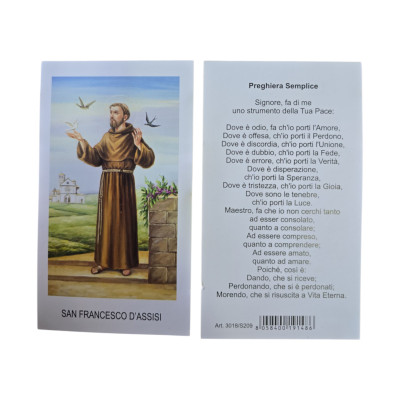 Immagini San Francesco d'Assisi - Confezione 100 pz