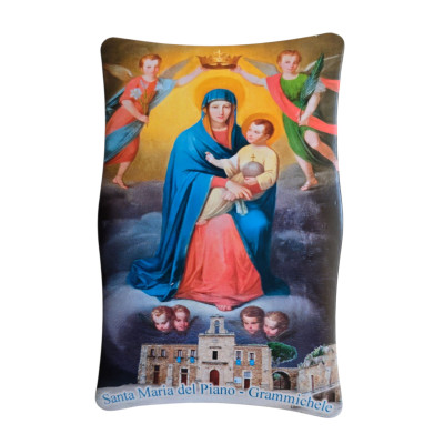 Quadretto smussato cm 7x11 personalizzabile