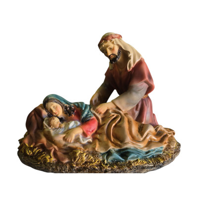 Natività in resina cm 22x15