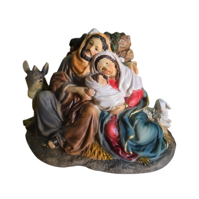Natività in resina cm 22x16