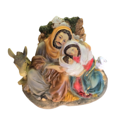 Natività in resina cm 22x16