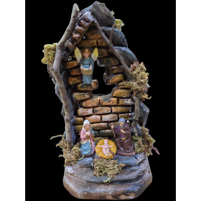 Presepe stile '700 Napoletano in terracotta