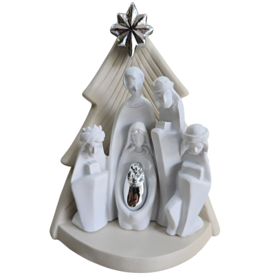 Presepe in resina cm 13x16