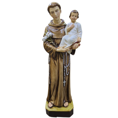 Sant'antonio in resina cm 62