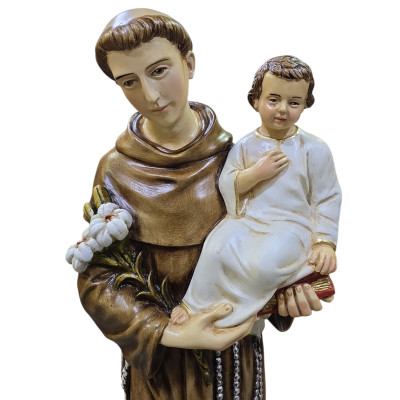 Sant'antonio in resina cm 62