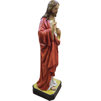 Statua Cuore di Gesù cm 62