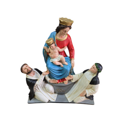 Statua Madonna di Pompei cm 50 x 42