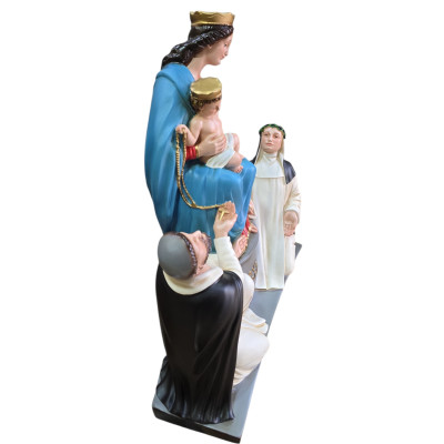 Statua Madonna di Pompei cm 50 x 42