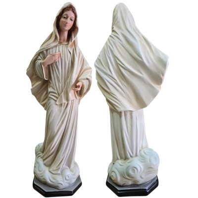 Statua Madonna di Medugorye cm 40