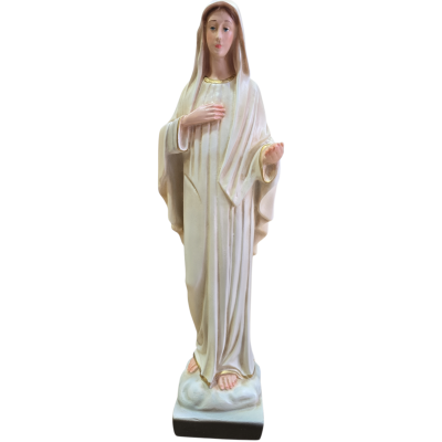 Statua Madonna di Medugorye cm 30