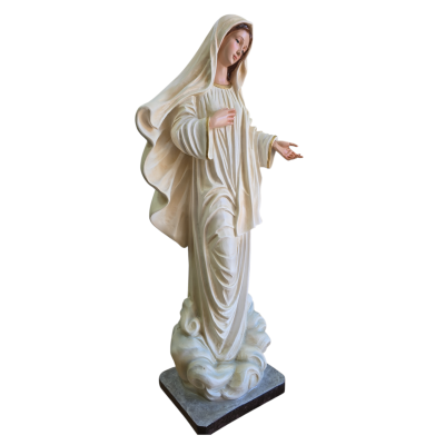 Statua Madonna di Medugorye cm 60
